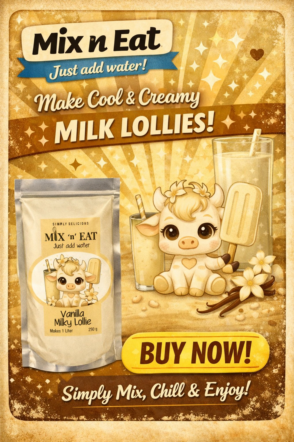 Bompie Icecream Vanilla