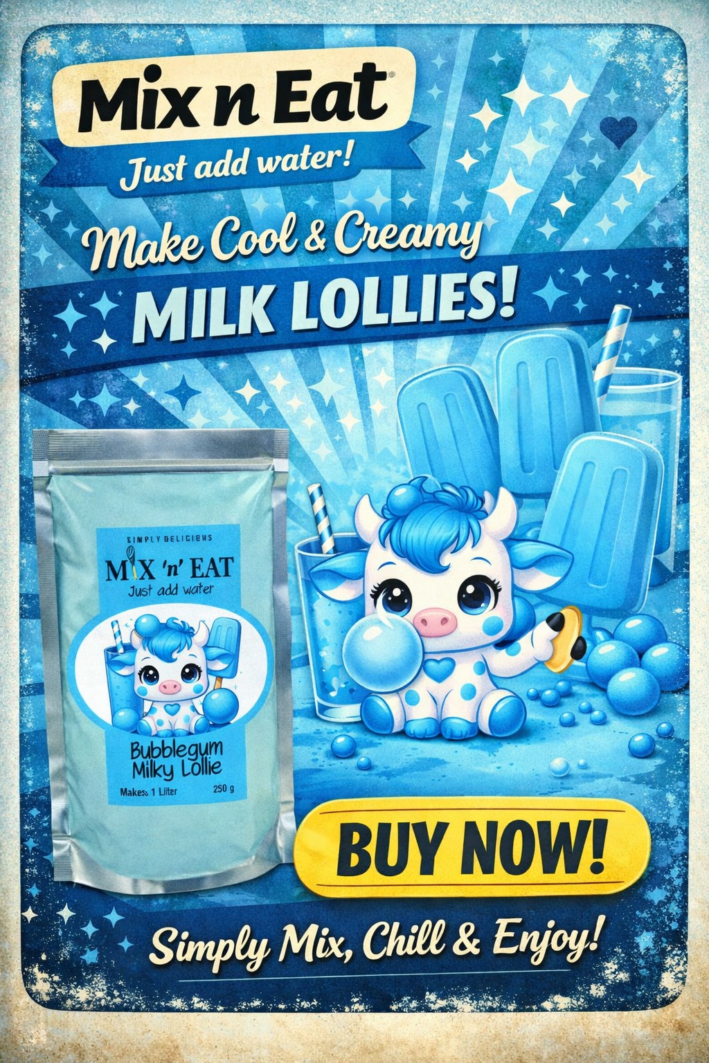 Bompie Icecream Bubblegum